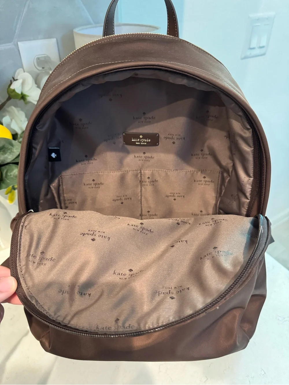 Kate Spade Carter Nylon Large Dome Backpack